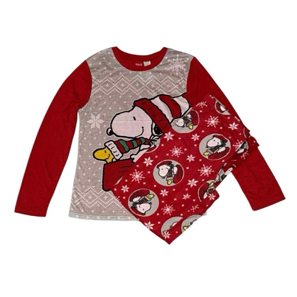BNWT 🐶❤️ PEANUTS Men’s 2️⃣-Piece Holiday Sleep Set - Picture 3 of 3